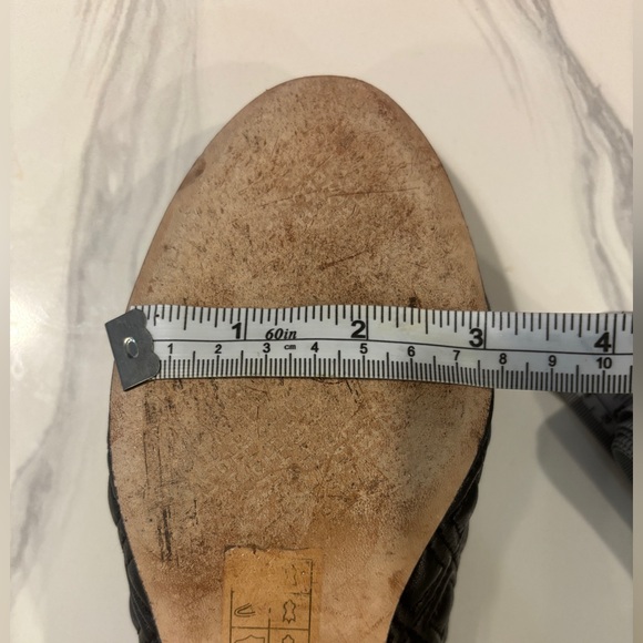 Tory Burch Marion Quilted Ballet Flats Size 7 with Box - Picture 8 of 8